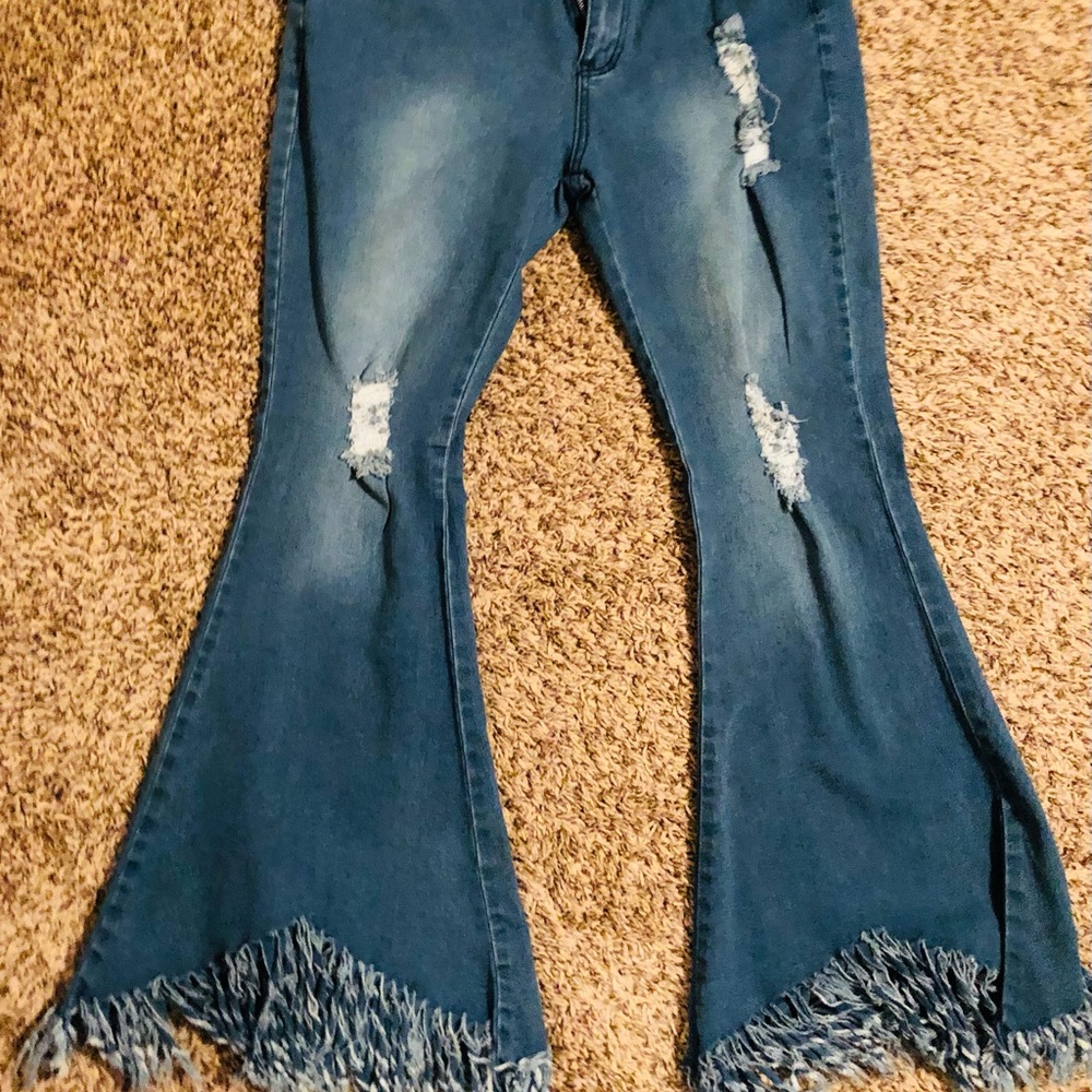 Boutique fringe pants